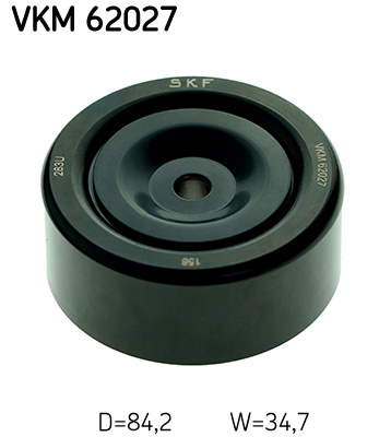 Belt Tensioner, V-ribbed belt - VKM 62027 SKF